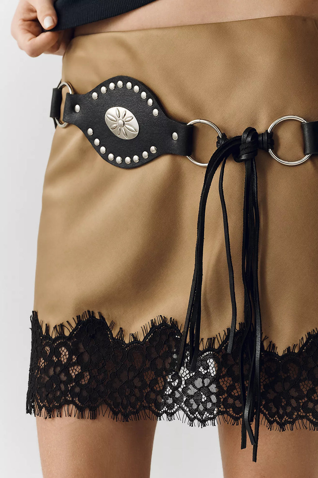 Z&L Studded Western Wrap Belt