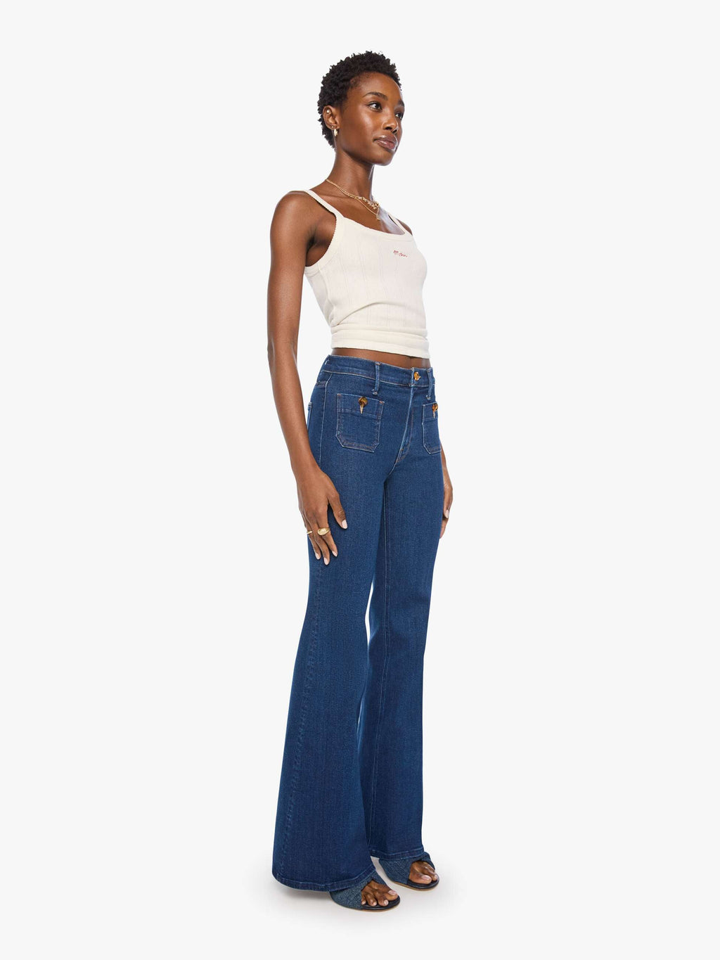 MOTHER The Patch Pocket Doozy in Retrograde Rodeo