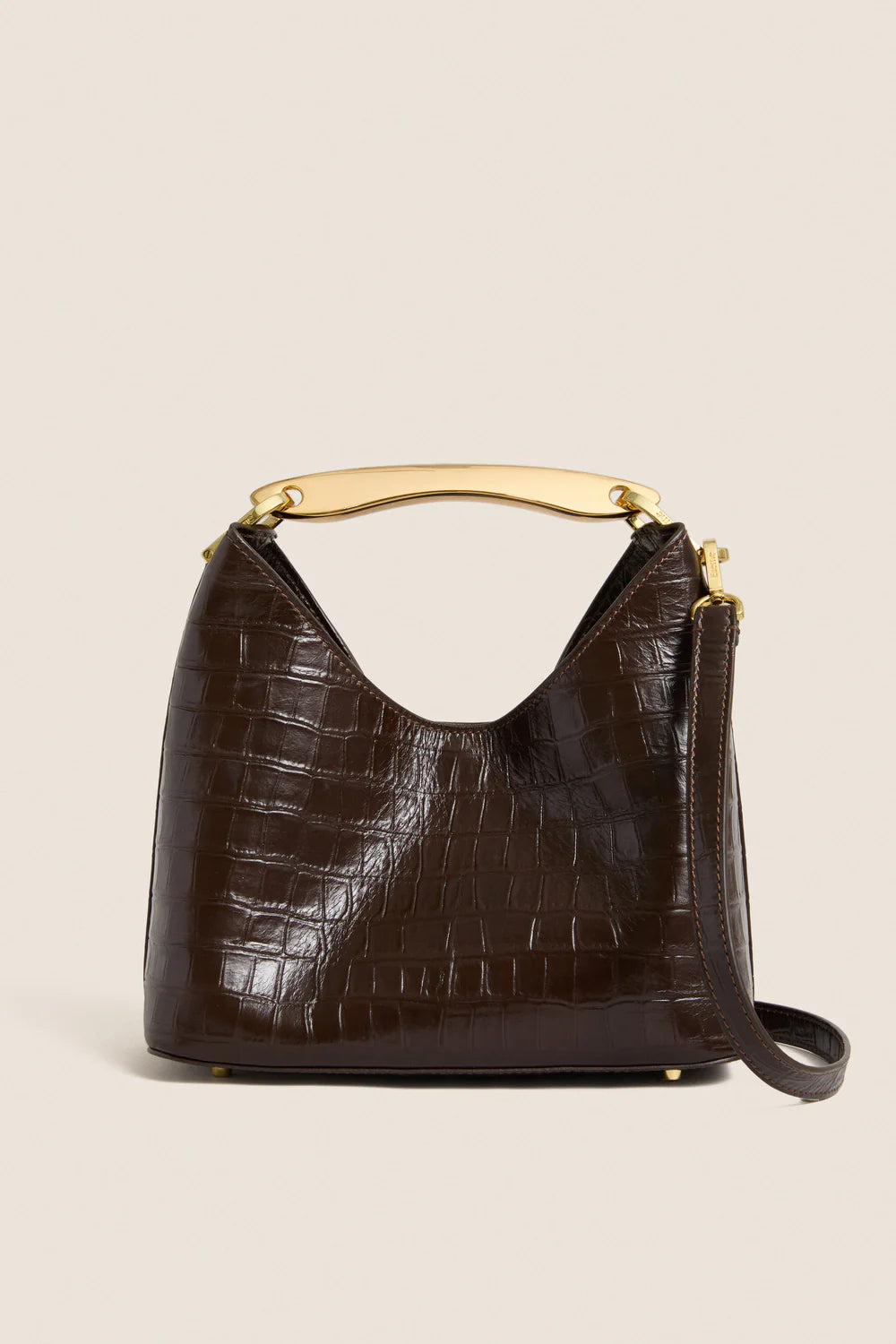 ELLEME Small Boomerang Bag – Dark Brown