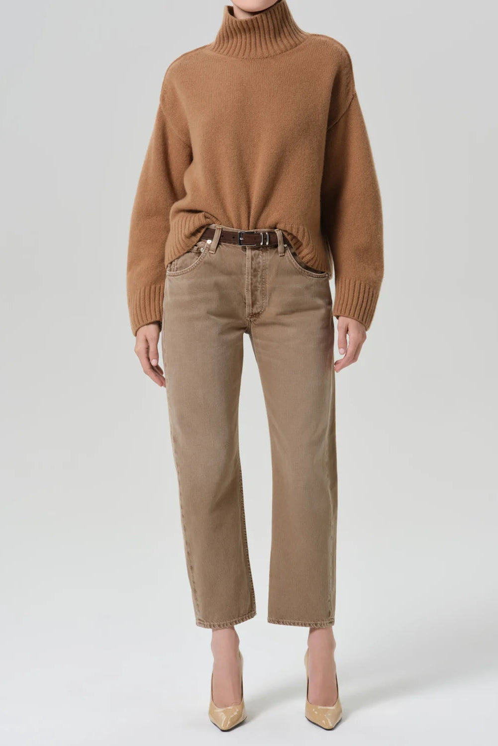 Citizens of Humanity Winslow Boyfriend Jean — Tan