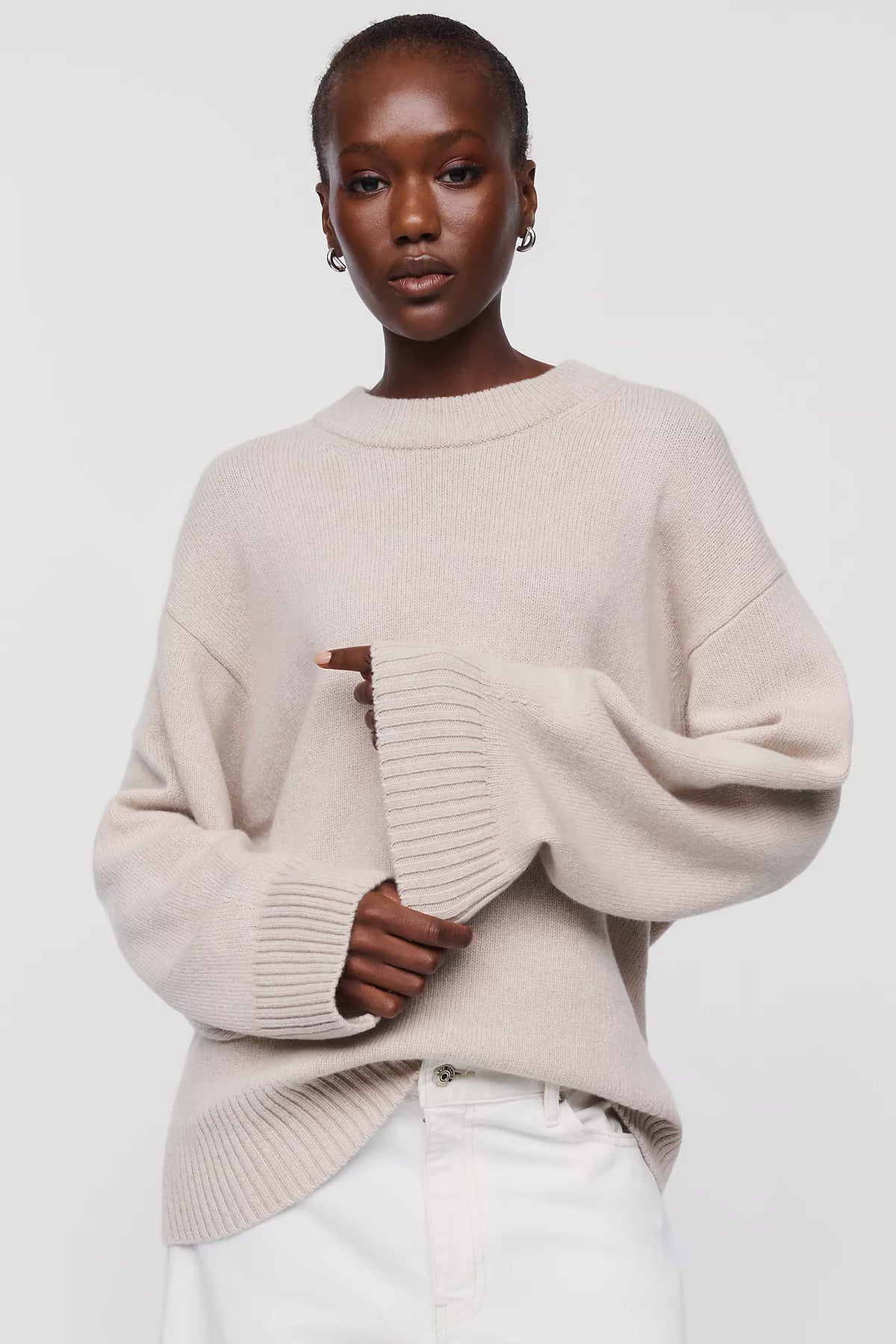 Reformation Cove Cashmere-Wool Sweater
