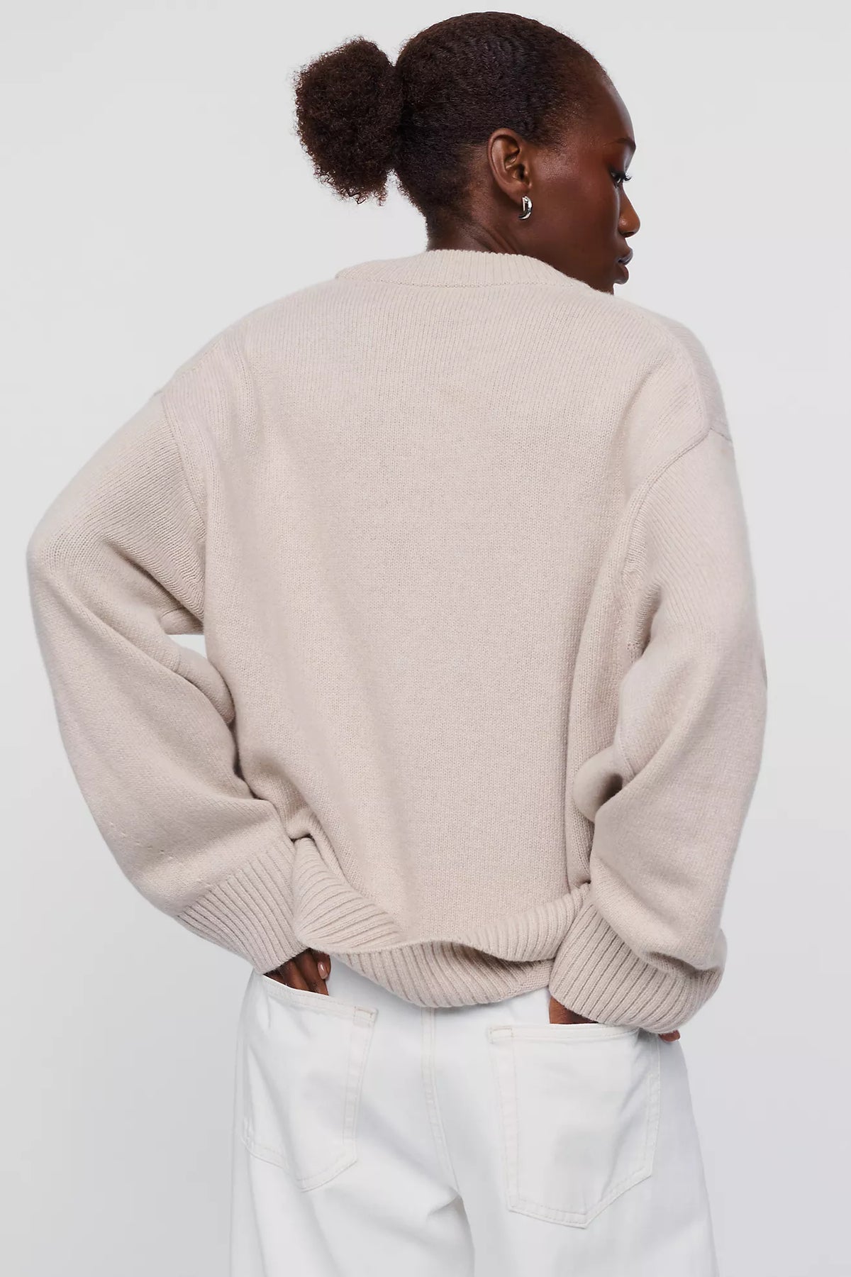 Reformation Cove Cashmere-Wool Sweater