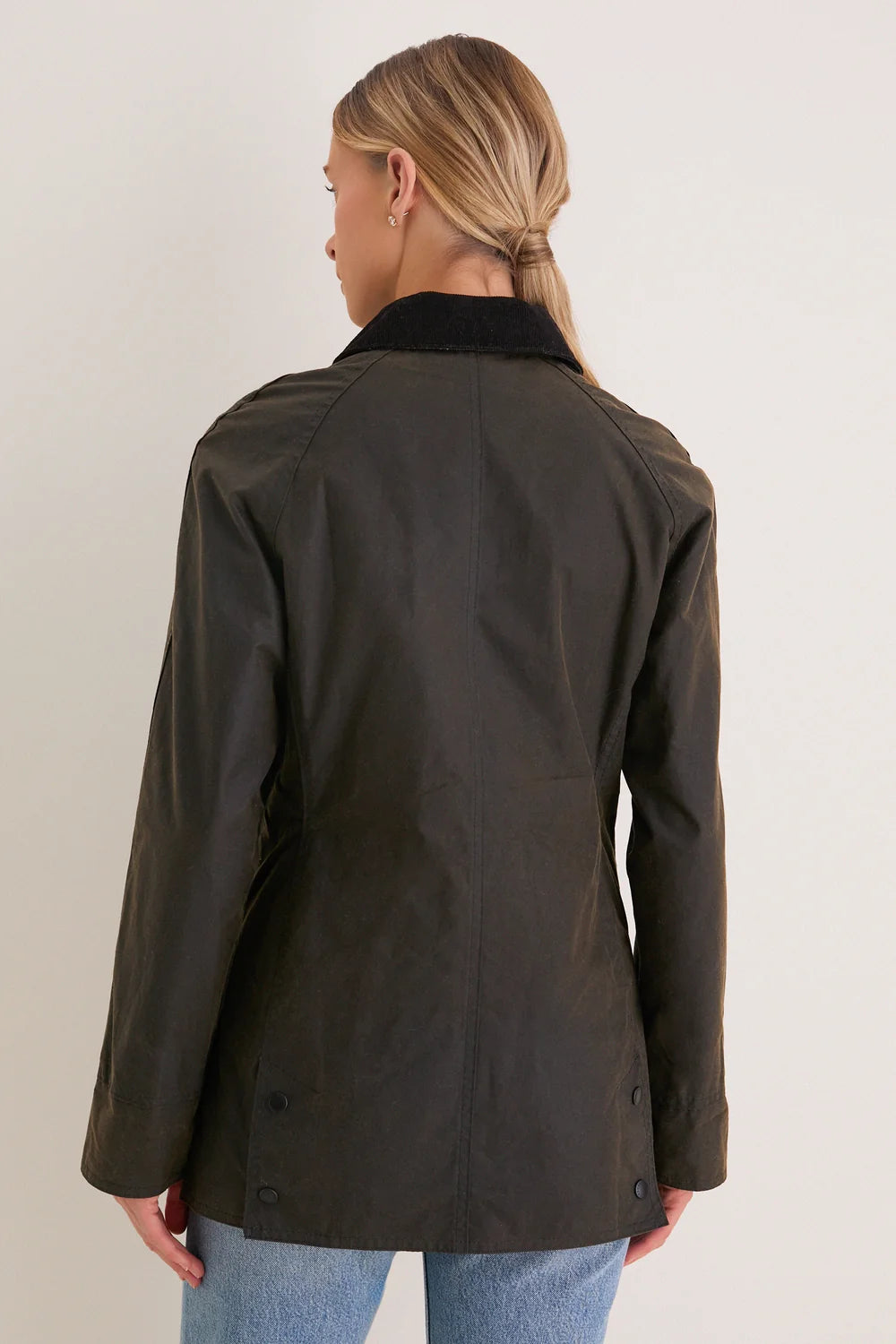 Barbour Beadnell Wax Jacket — Classic Olive