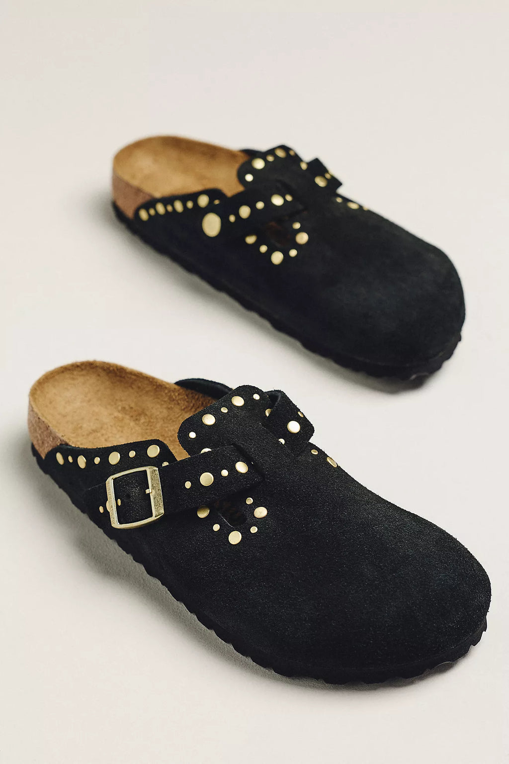 Birkenstock Boston Rivet Suede Leather