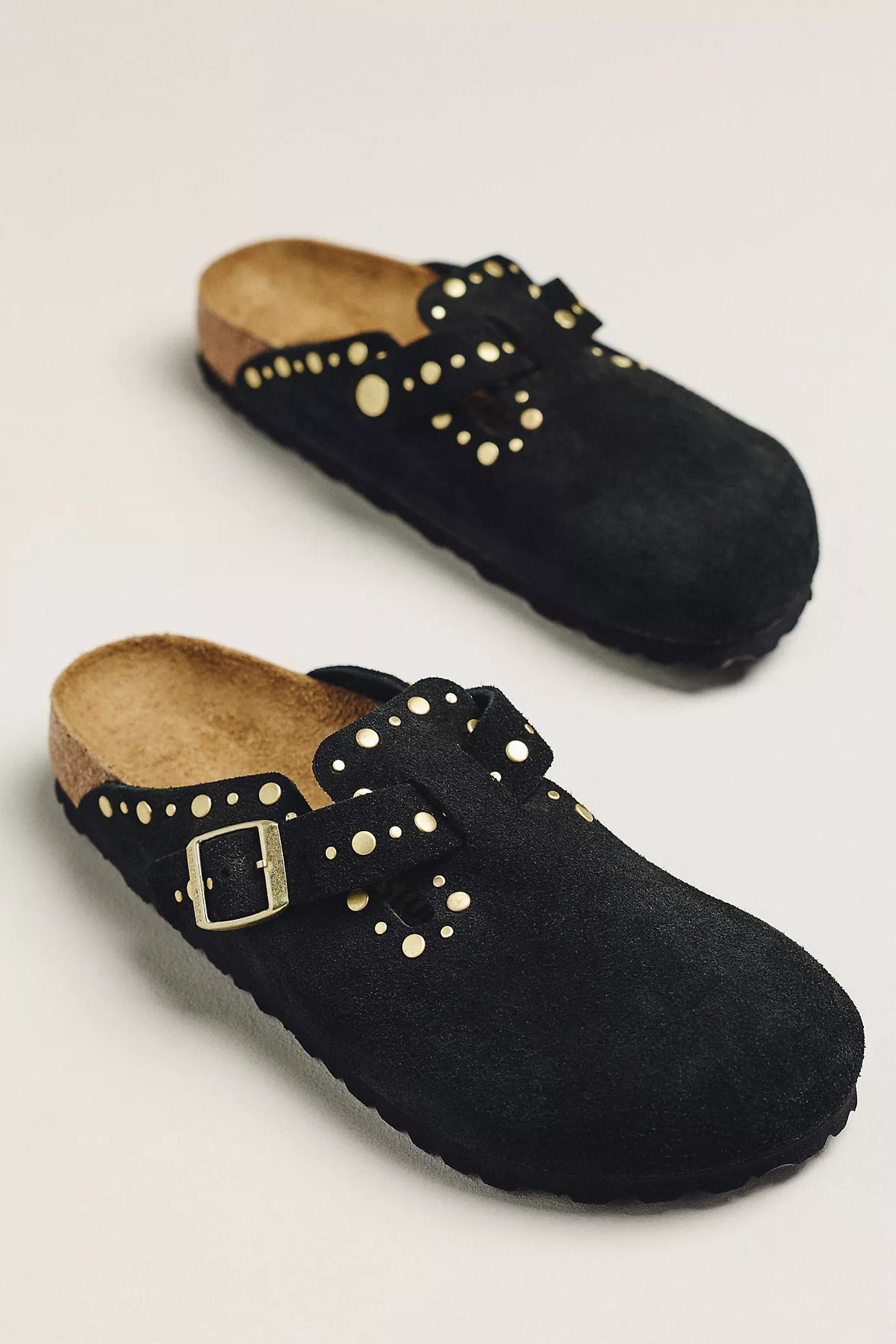 Birkenstock Boston Rivet Suede Leather