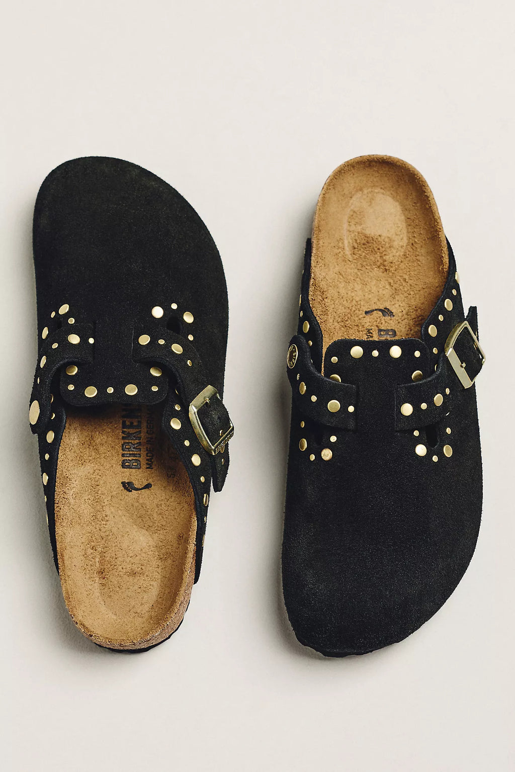Birkenstock Boston Rivet Suede Leather