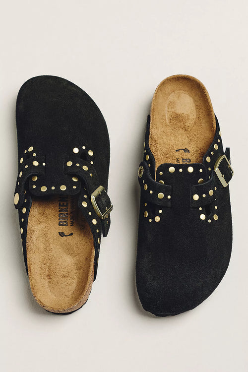 Birkenstock Boston Rivet Suede Leather