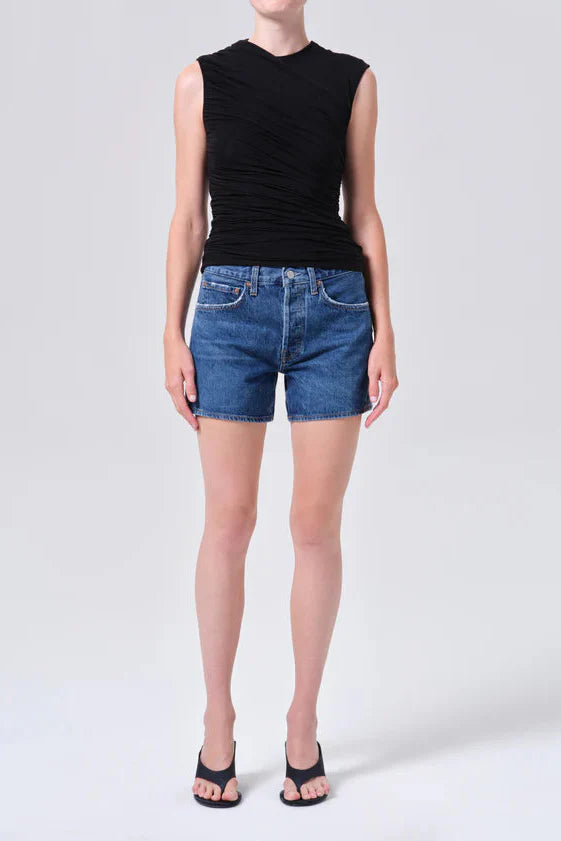 AGOLDE Parker Long Shorts in Enamour
