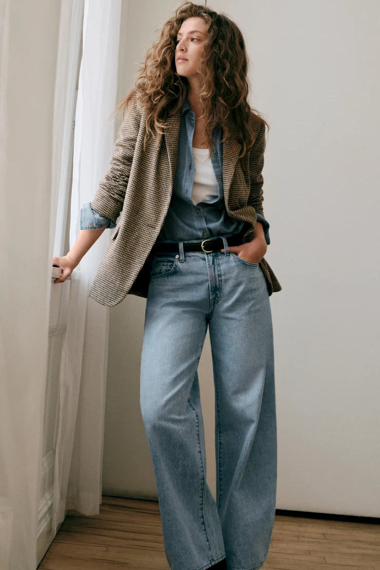 Z Supply The Show Off High Rise Bowed Jean