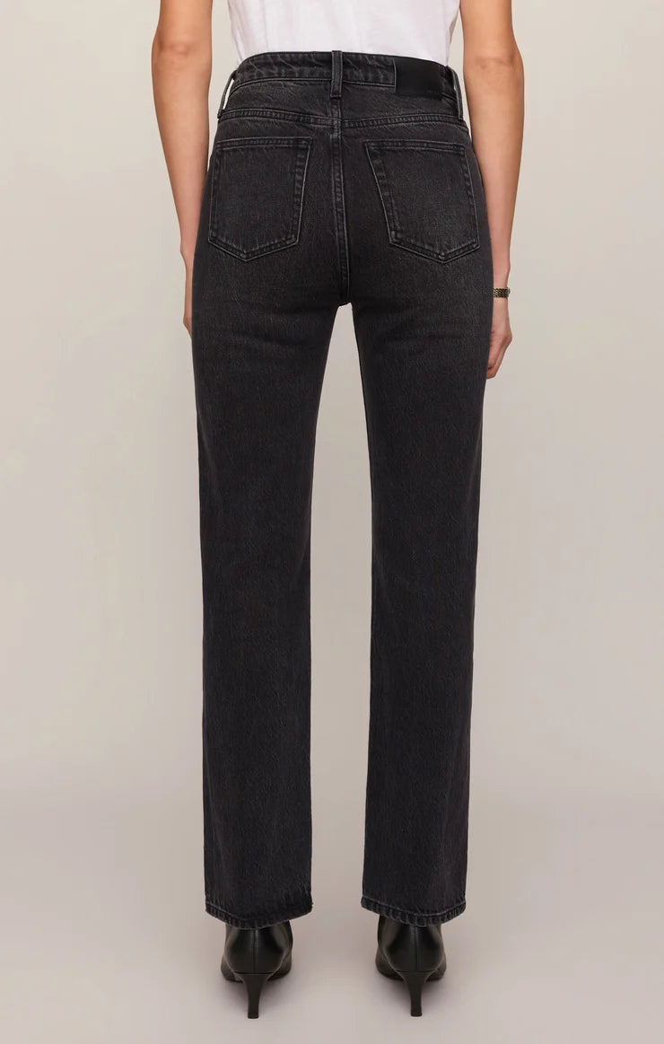 Z Supply The Muse High Rise Straight Jean in Nocturne