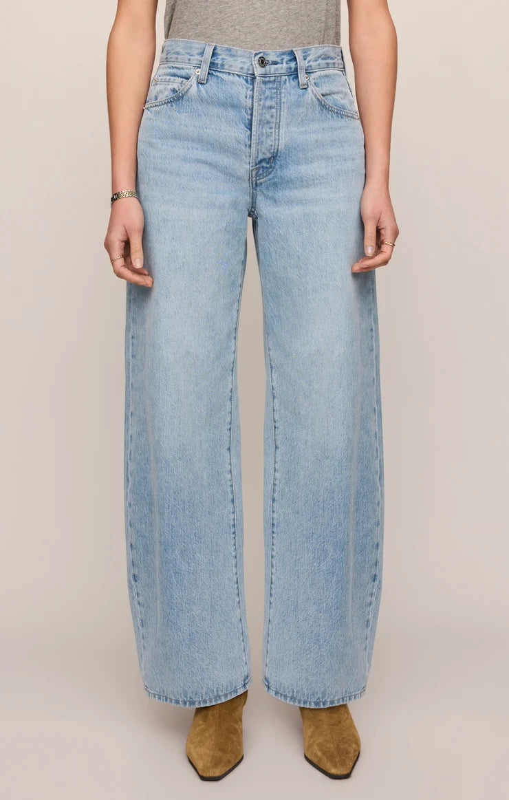 Z Supply The Show Off High Rise Bowed Jean
