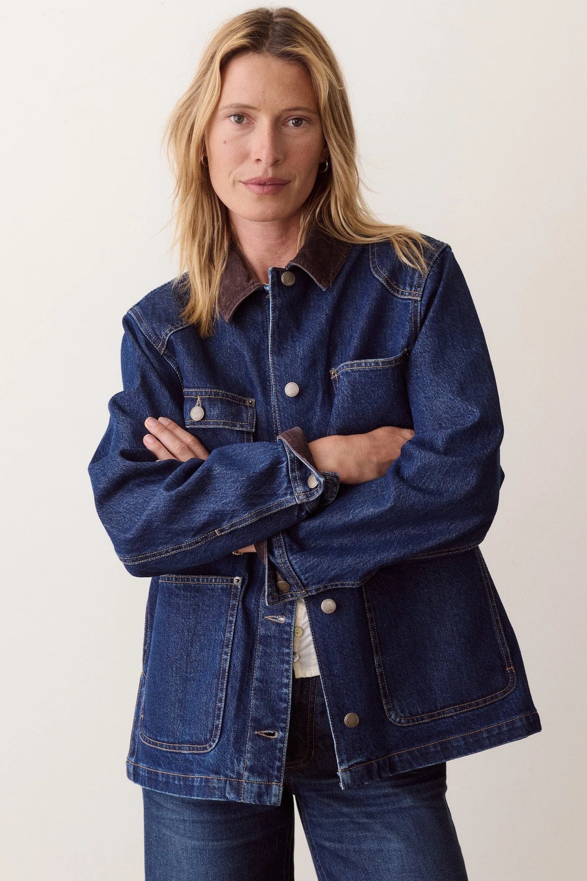 Marine Layer Riley Denim Barn Jacket