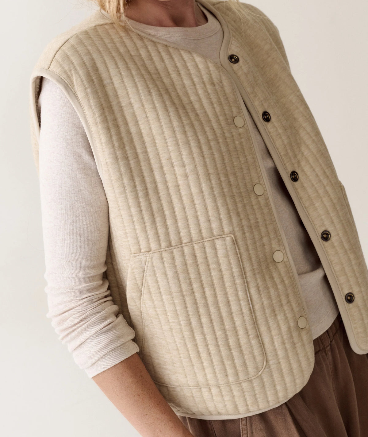 Marine Layer Mila Reversible Sherpa Vest