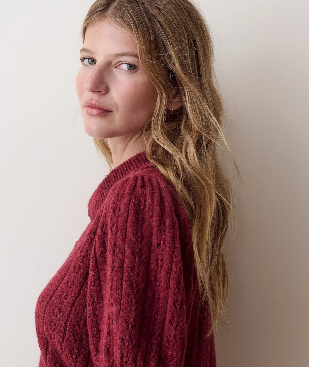 Marine Layer Sophie Pointelle Polo