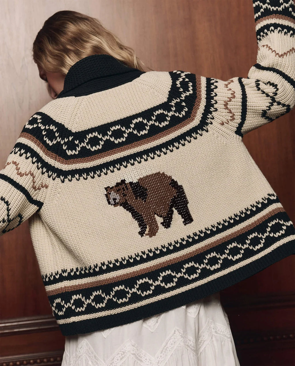 The GREAT Bear Lodge Cardigan — Black