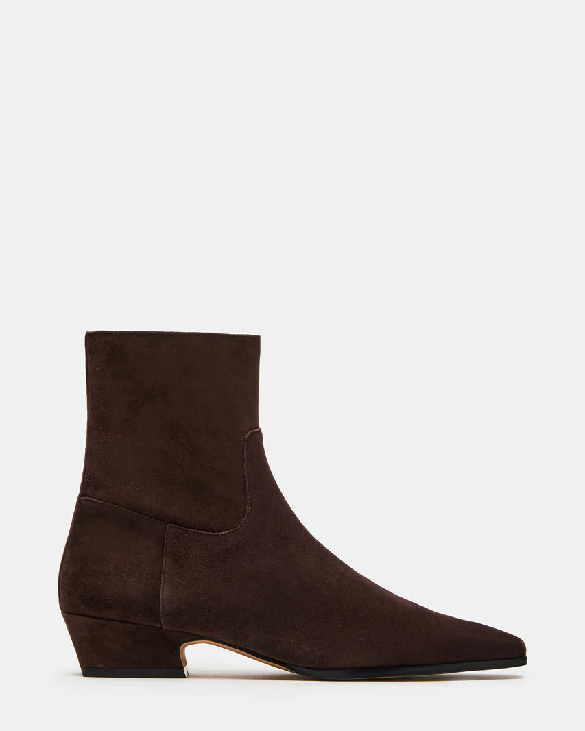 Steve Madden Dusty in Chocolate Brown Suede
