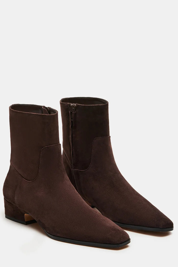 Steve Madden Dusty in Chocolate Brown Suede