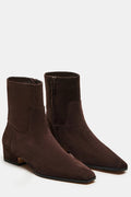 Steve Madden Dusty in Chocolate Brown Suede