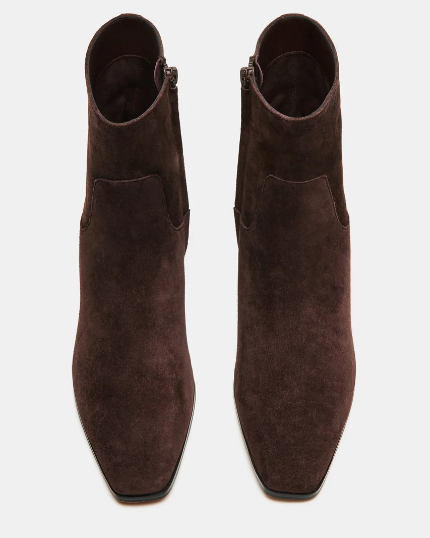 Steve Madden Dusty in Chocolate Brown Suede