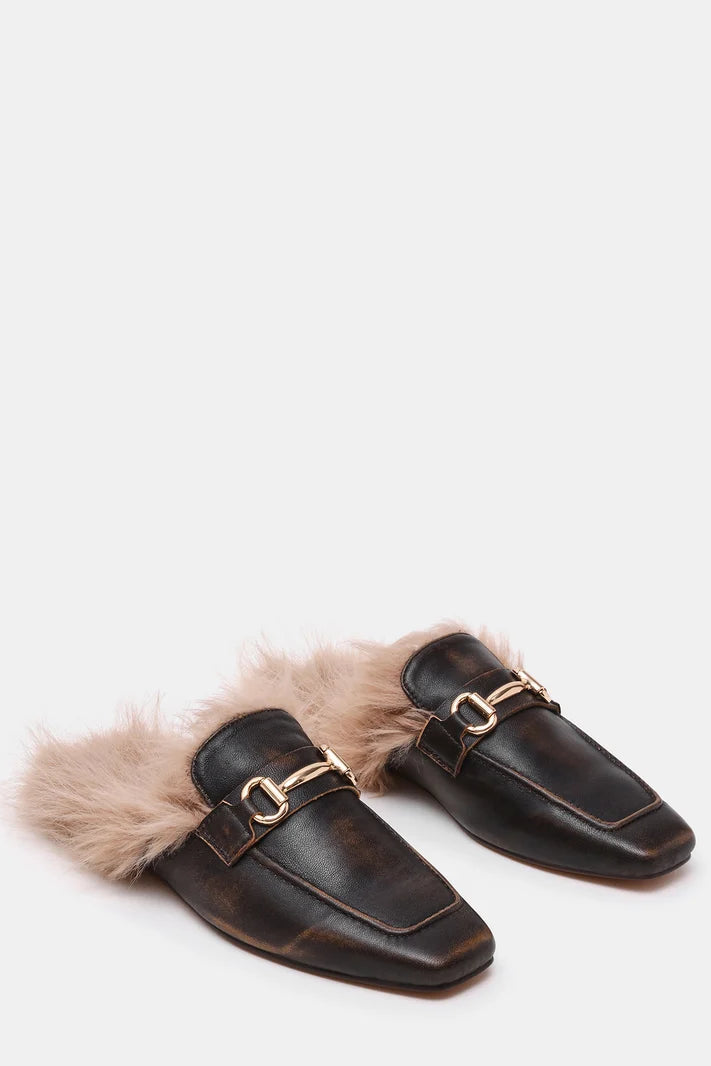 Steve Madden Romeo Fur Loafer