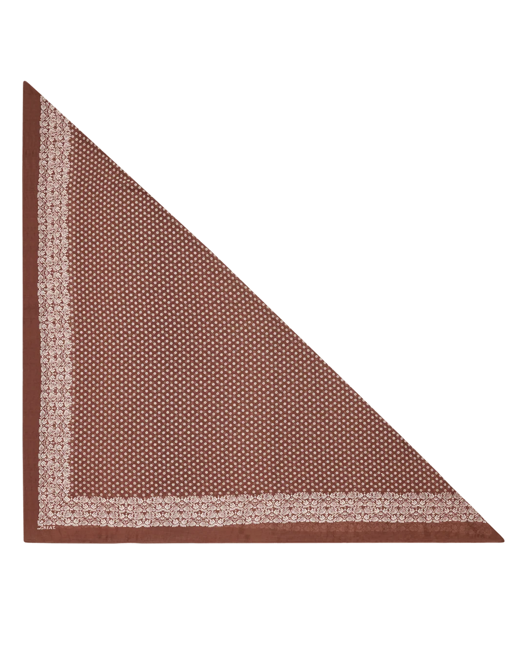 THE GREAT. The Big Bandana – Chocolate