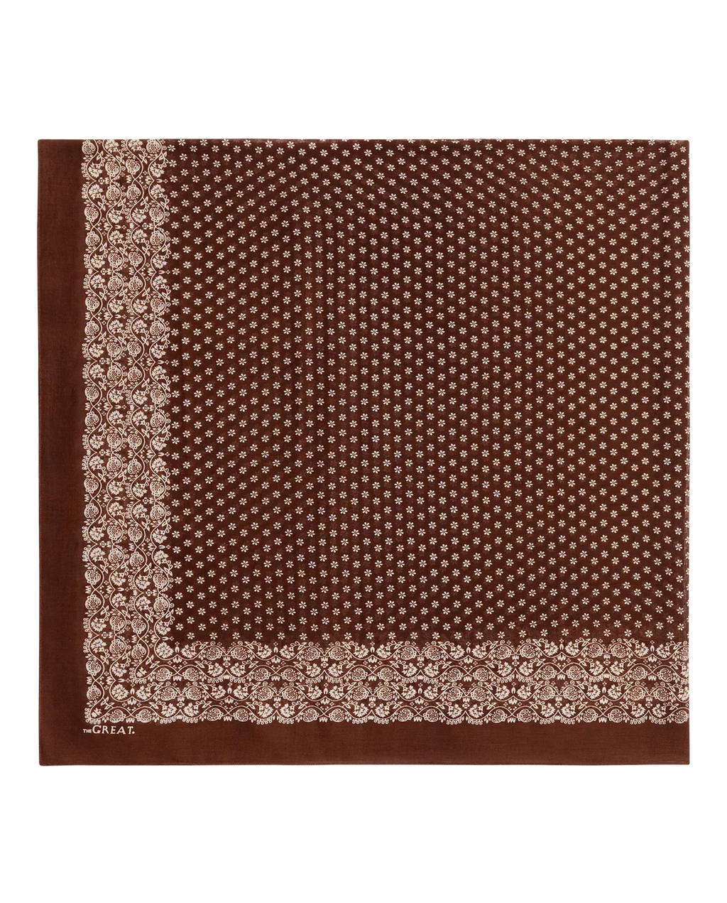 THE GREAT. The Big Bandana – Chocolate