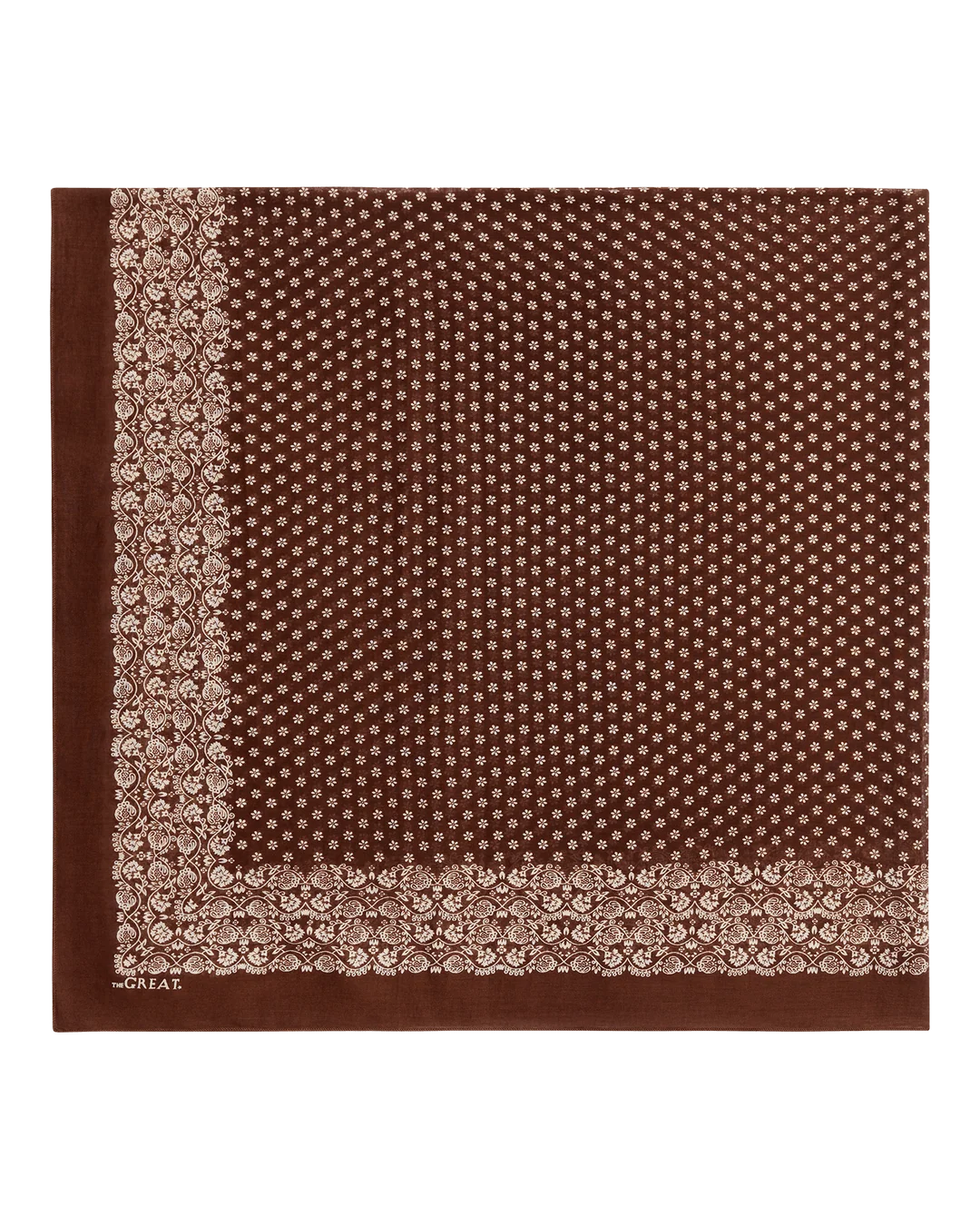 THE GREAT. The Big Bandana – Chocolate