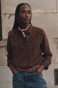 The GREAT. The Creek Shirt — Woodcrest Plaid