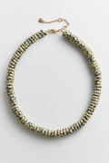 BaubleBar Amaris Semi-Precious Beaded Necklace – Dalmatian Jasper
