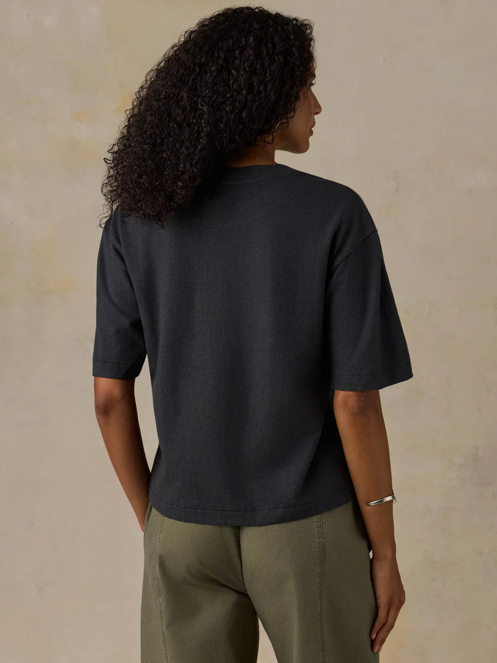 Faherty x Parks Project NYC Parks Hemp Blend Vintage Tee — Washed Black