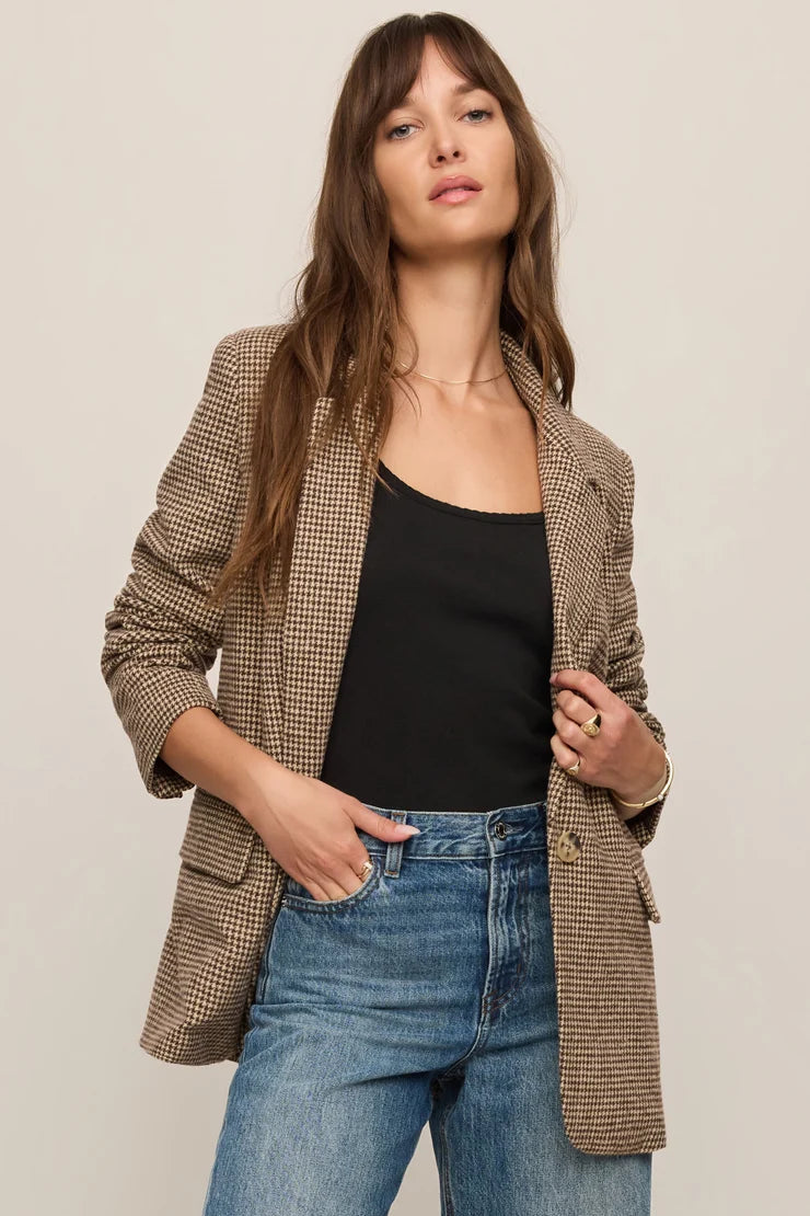 Z Supply Evan Check Blazer