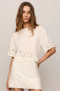 Z Supply Daya Embroidered Top