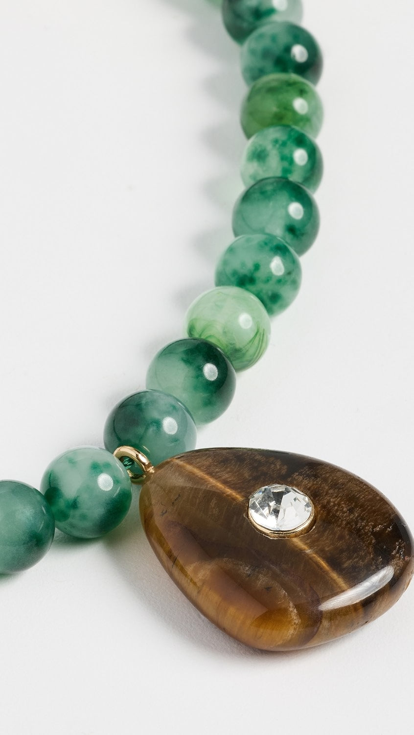 BaubleBar Jamie Semi-Precious Beaded Necklace