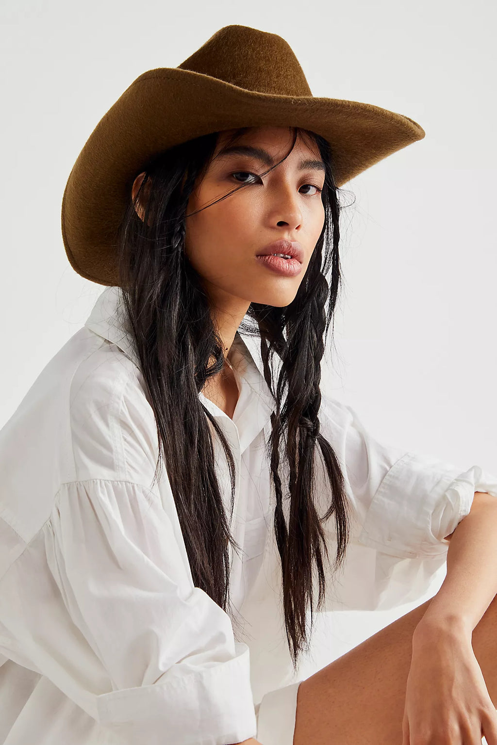 Free People Cash Cowboy Hat