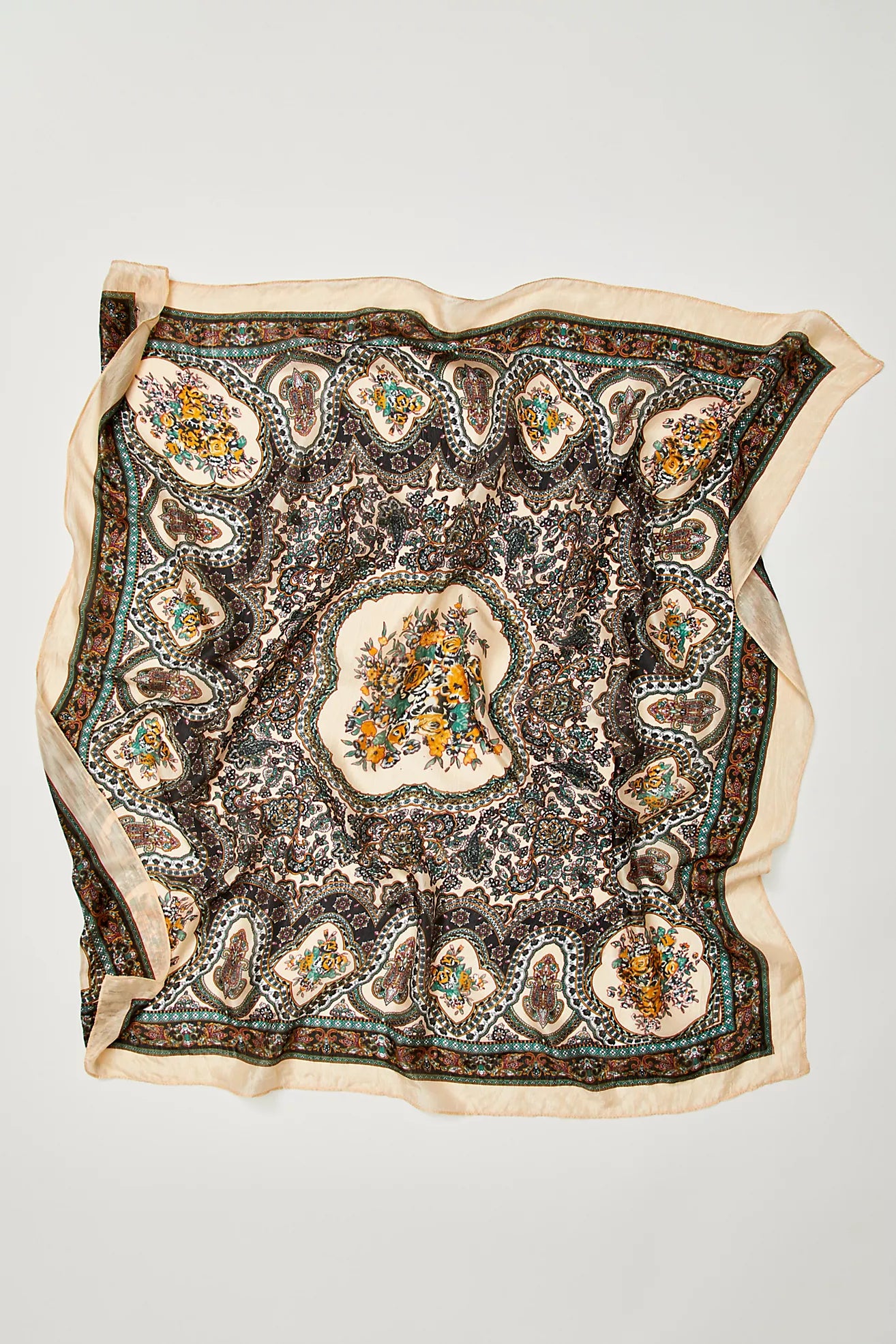 Free People So Silk Printed Bandana