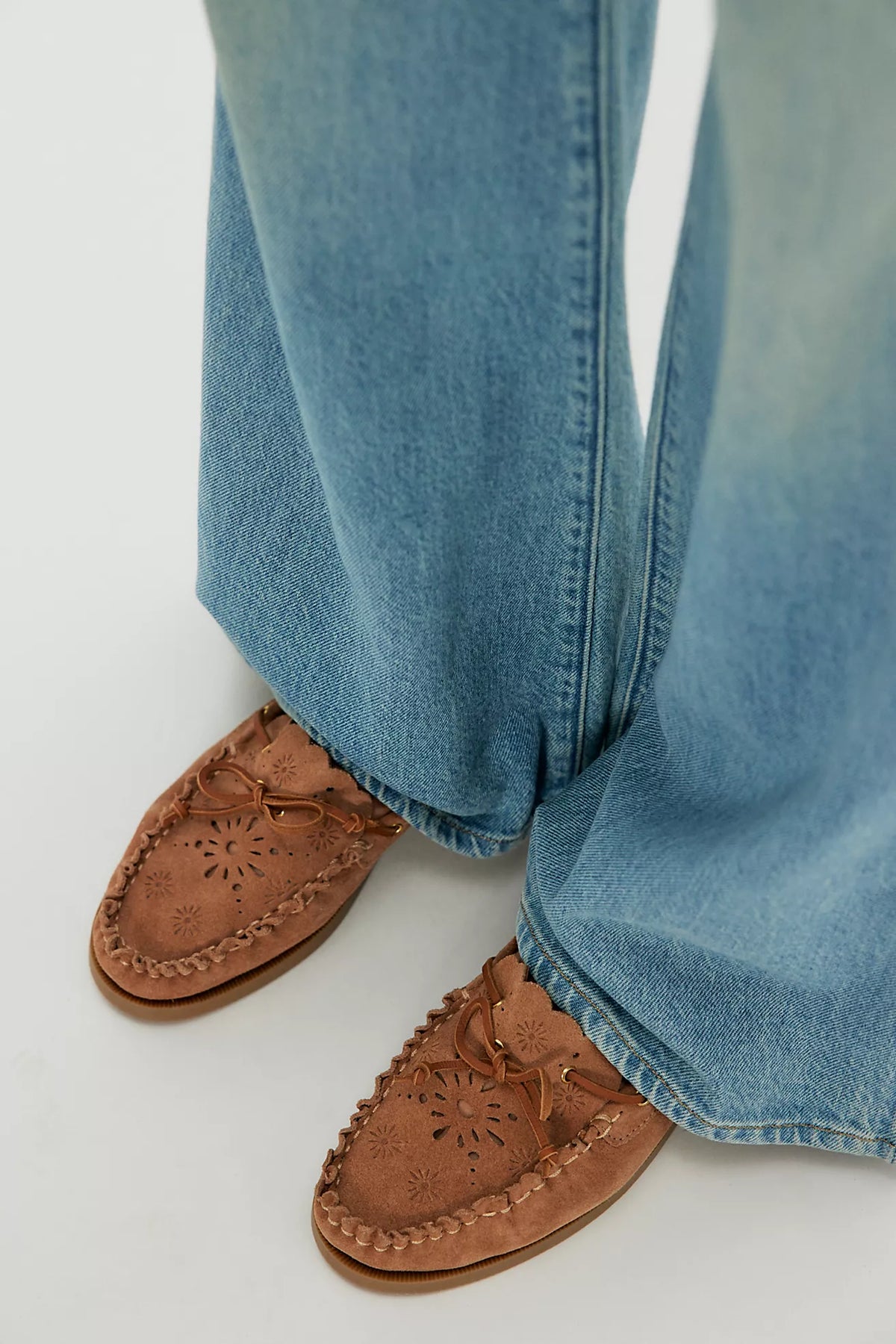 Free People Lagoon Cut-Out Boat Shoes
