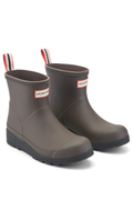 Hunter Play Short Rain Boot in Dark Brown