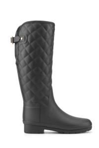 Hunter Refined Adjustable Quilted Slim Fit Tall Rain Boots