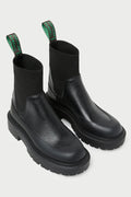 Loeffler Randall Suri Black Leather Lug Boot